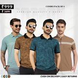4-Pack T-Shirt Combo: Style, Savings & Everyday Essentials | TC-10