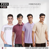 4-Pack T-Shirt Combo: Style, Savings & Everyday Essentials | TC-13