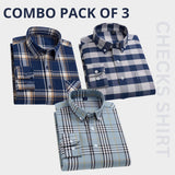 Premium Imported 100% High Quality Check Shirt | Full/Half Sleeve | With Pocket |(FS-105)