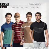 4-Pack T-Shirt Combo: Style, Savings & Everyday Essentials | TC-19