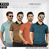 4-Pack T-Shirt Combo: Style, Savings & Everyday Essentials | TC-01