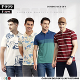 4-Pack T-Shirt Combo: Style, Savings & Everyday Essentials | TC-02