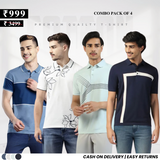 4-Pack T-Shirt Combo: Style, Savings & Everyday Essentials | TC-03