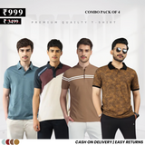 4-Pack T-Shirt Combo: Style, Savings & Everyday Essentials | TC-05