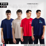 4-Pack T-Shirt Combo: Style, Savings & Everyday Essentials | TC-06