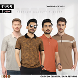 4-Pack T-Shirt Combo: Style, Savings & Everyday Essentials | TC-08