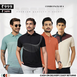 4-Pack T-Shirt Combo: Style, Savings & Everyday Essentials | TC-09